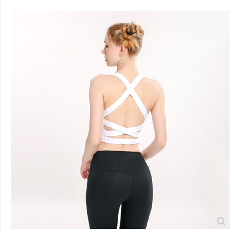 Sexy fashion sports vest beauty back yoga wear