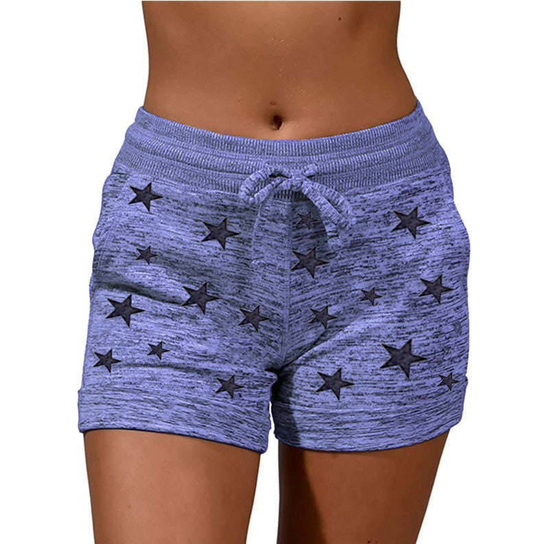 Shorts Yoga Pants Casual Sports Tight Waist Stretch Shorts