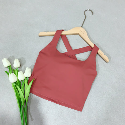 Sexy fashion sports vest beauty back yoga wear