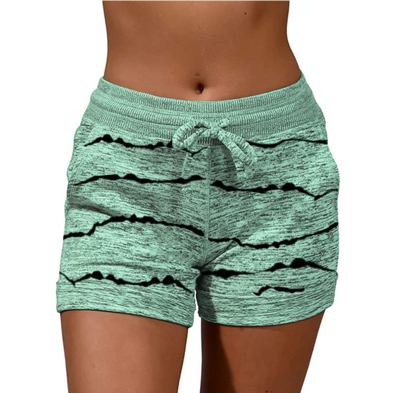 Shorts Yoga Pants Casual Sports Tight Waist Stretch Shorts
