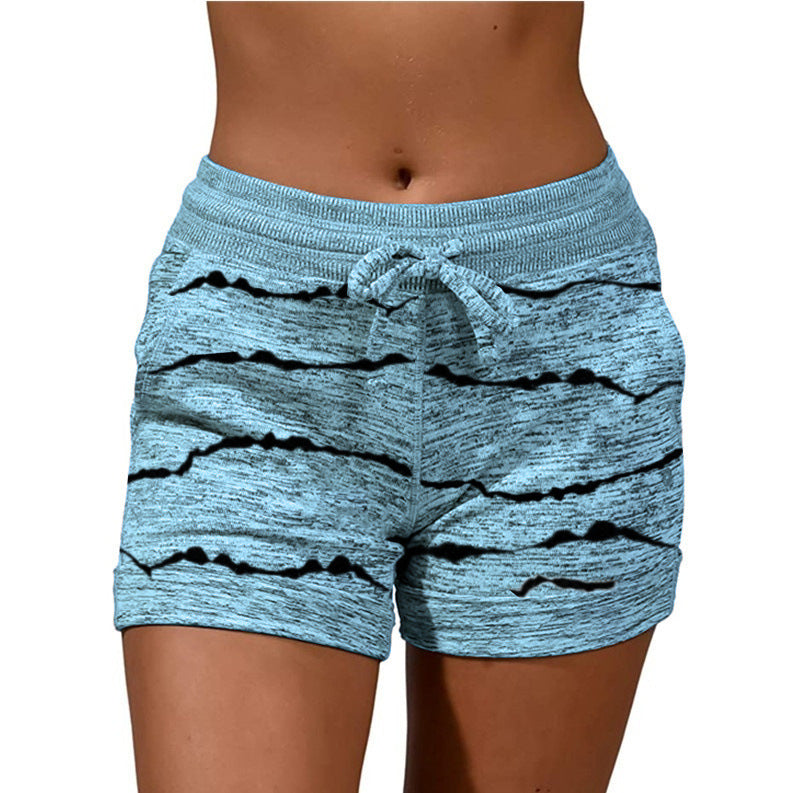 Shorts Yoga Pants Casual Sports Tight Waist Stretch Shorts