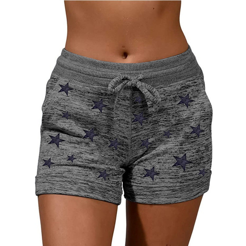 Shorts Yoga Pants Casual Sports Tight Waist Stretch Shorts
