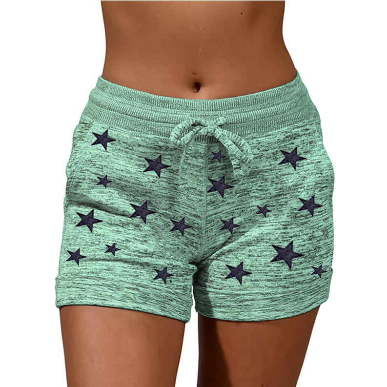 Shorts Yoga Pants Casual Sports Tight Waist Stretch Shorts