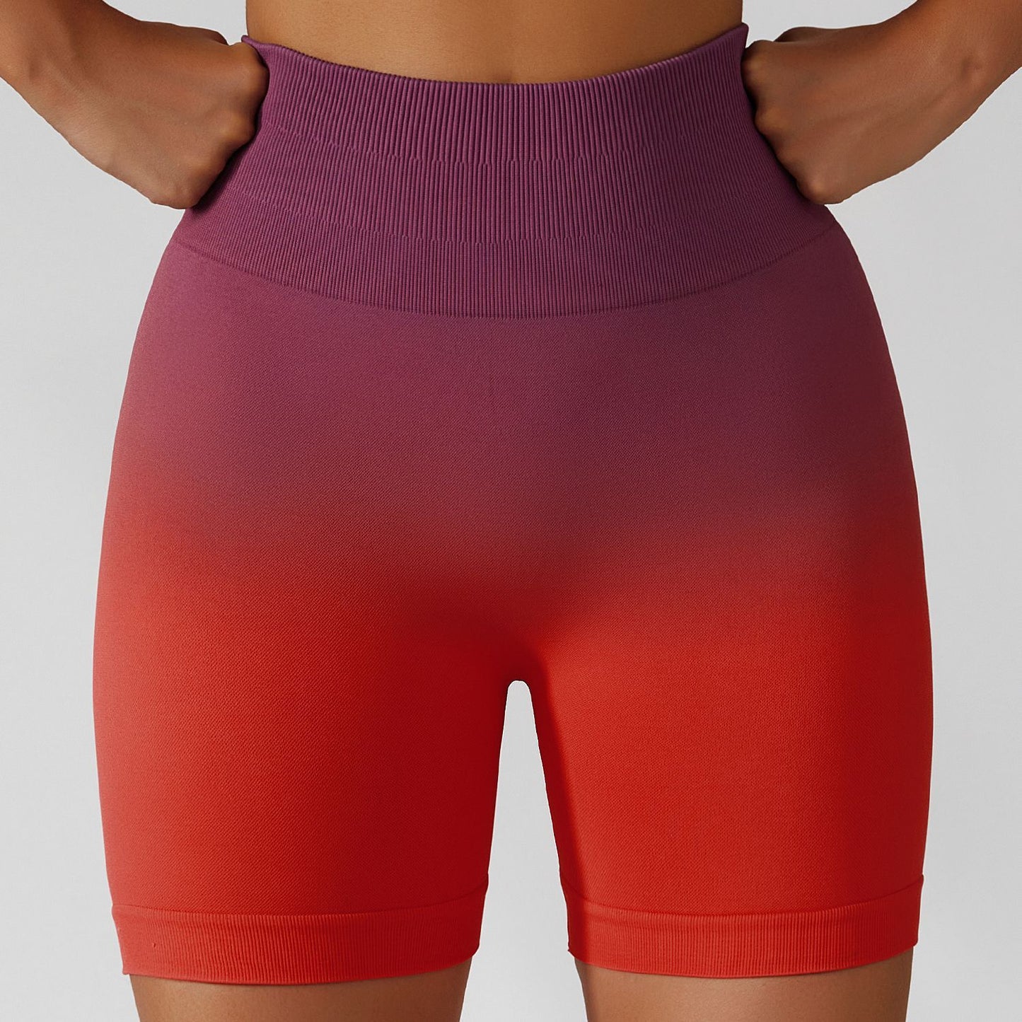 Gradual Seamless Breathable Tight Exercise Yoga Shorts