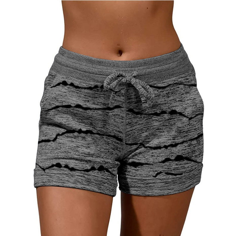 Shorts Yoga Pants Casual Sports Tight Waist Stretch Shorts