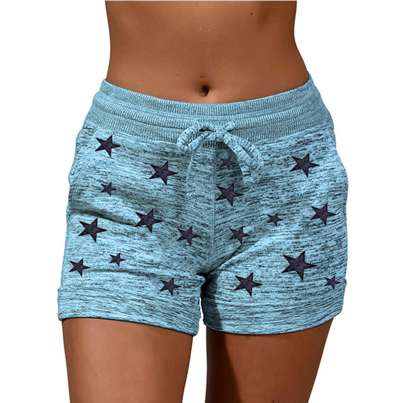 Shorts Yoga Pants Casual Sports Tight Waist Stretch Shorts
