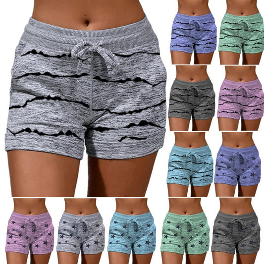 Shorts Yoga Pants Casual Sports Tight Waist Stretch Shorts