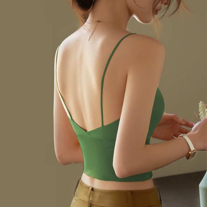 Small Sling Vest Women's Outer Wear Summer Beauty Sports Inner Wear