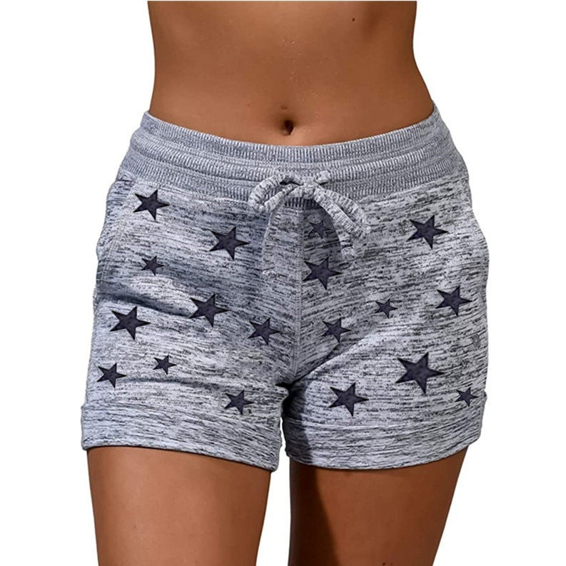 Shorts Yoga Pants Casual Sports Tight Waist Stretch Shorts