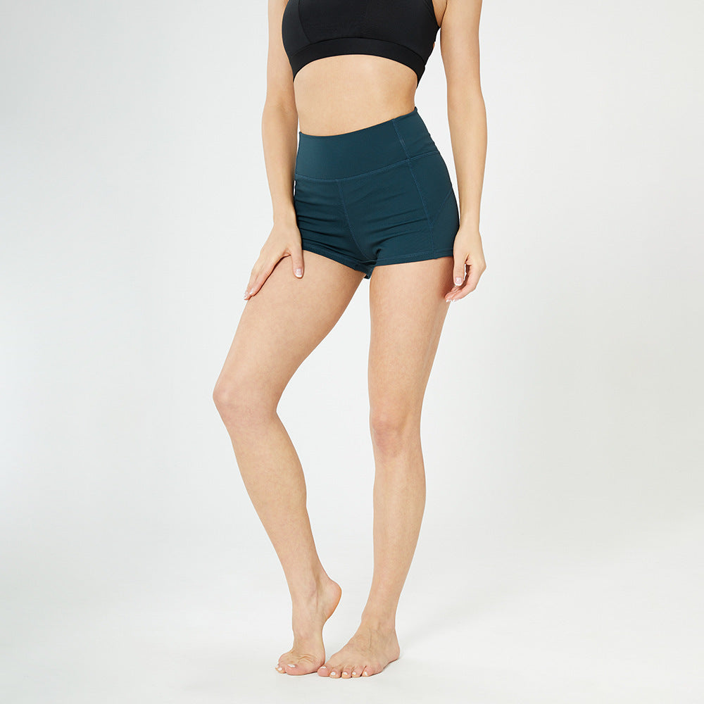 Peach Buttocks And Abdomen Exercise Show Leg Long Shorts Women