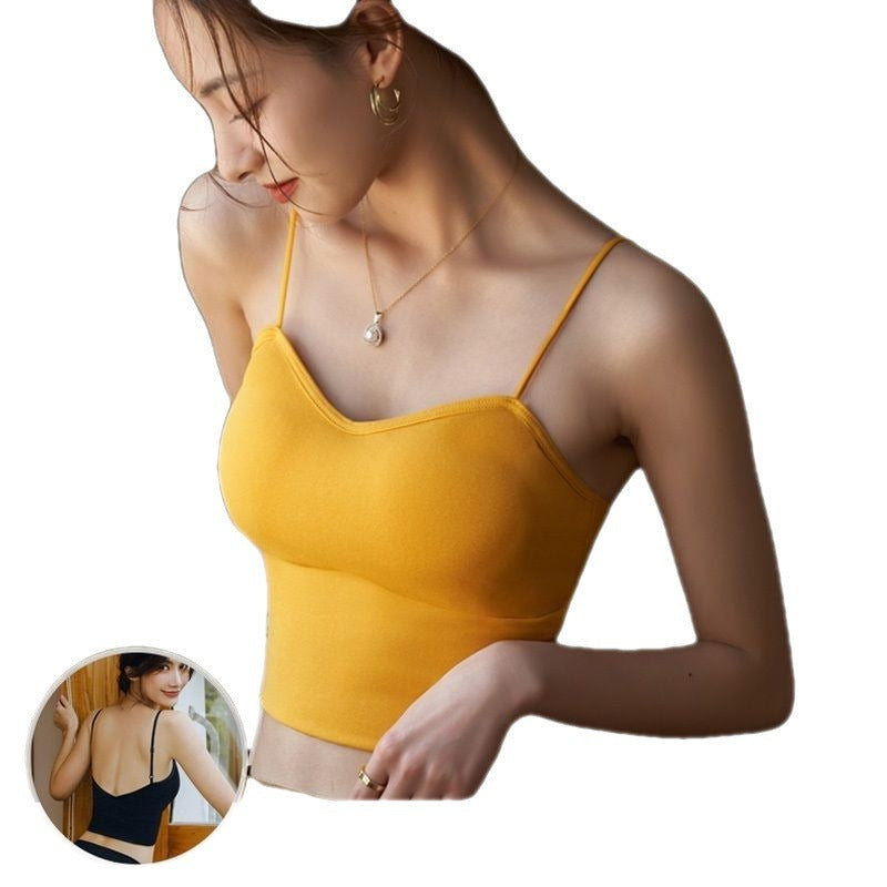 Small Sling Vest Women's Outer Wear Summer Beauty Sports Inner Wear