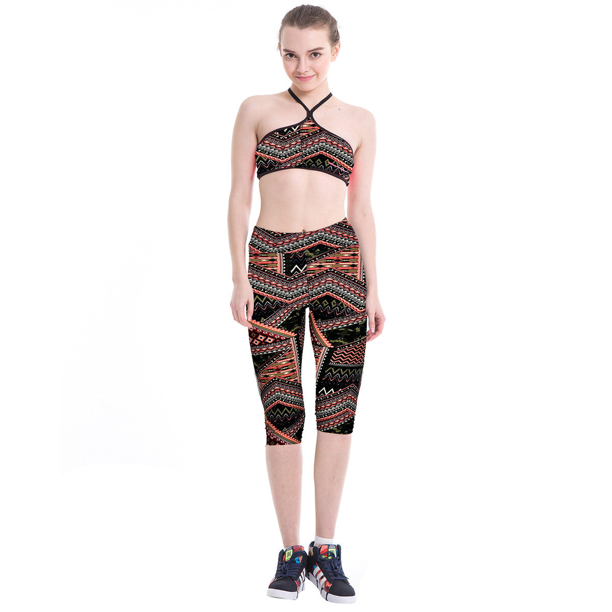 Leggings Yoga Pants Women Printed Base