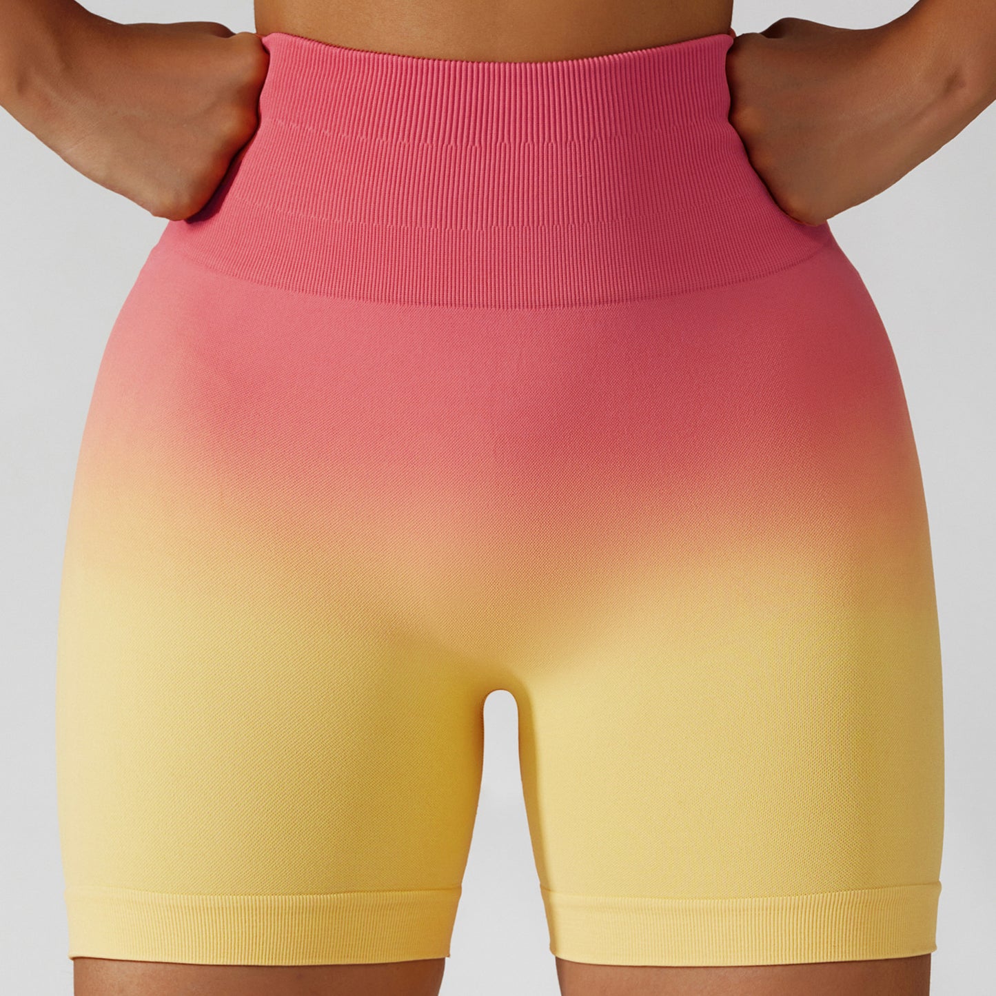 Gradual Seamless Breathable Tight Exercise Yoga Shorts